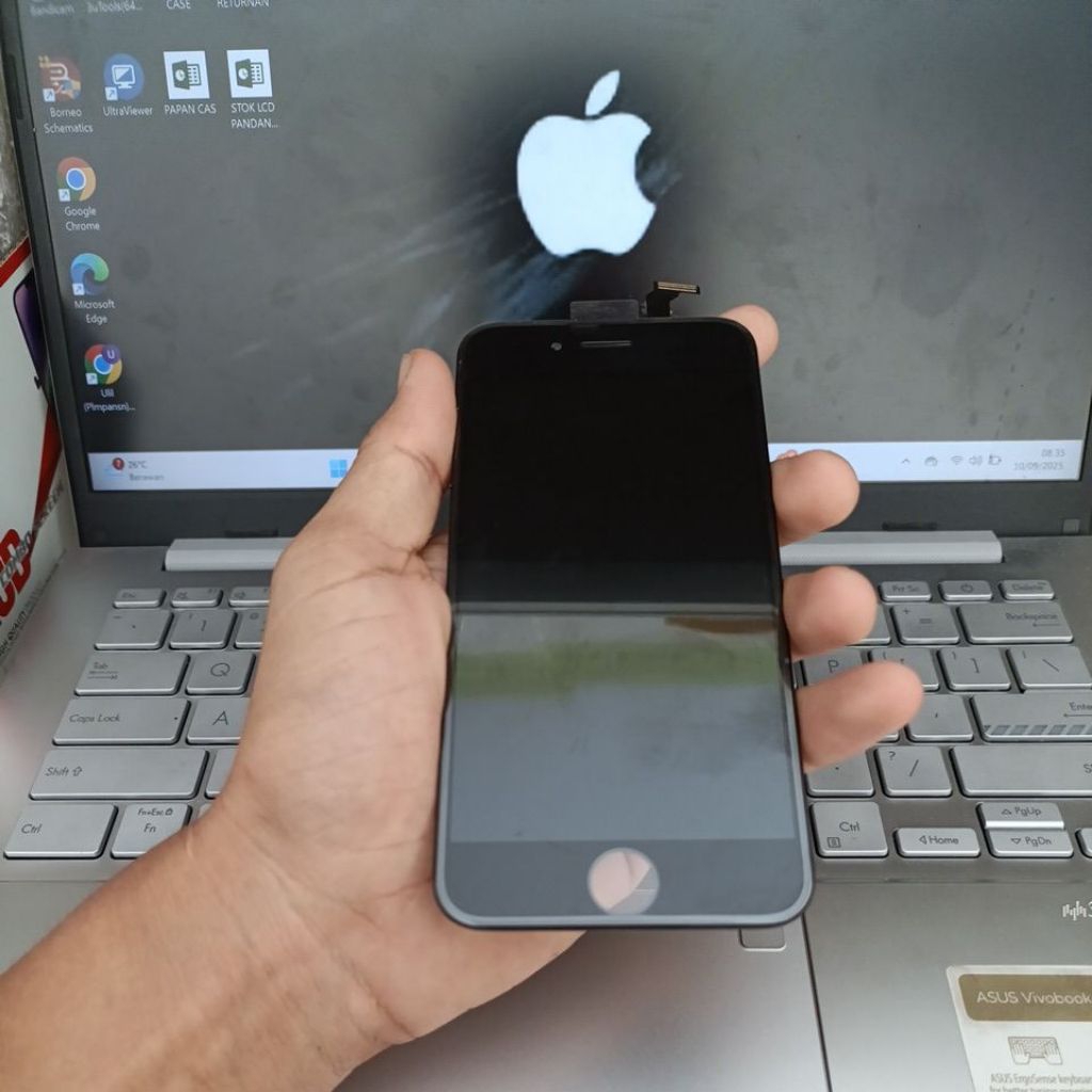 LCD+TS IPHONE 6G BLACK