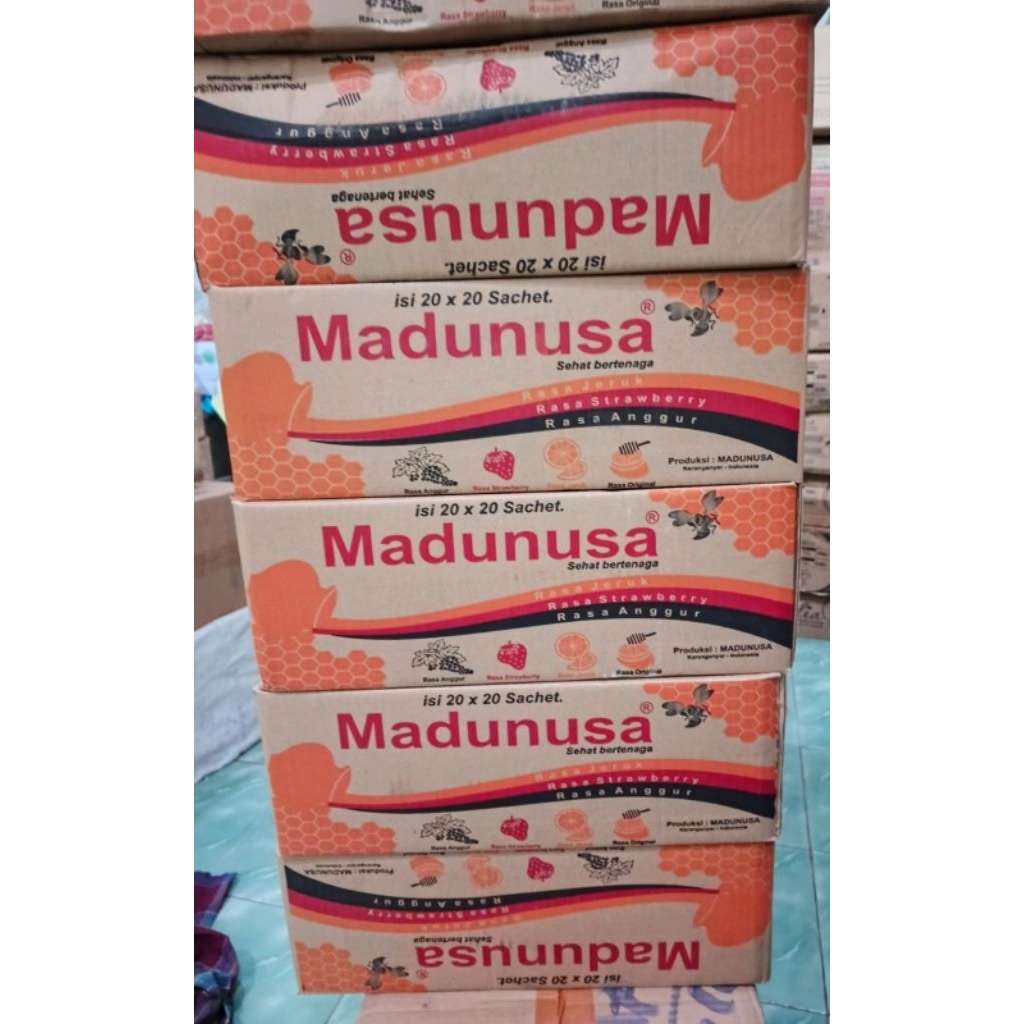 

Madunusa renteng 1 karton 400 sachet