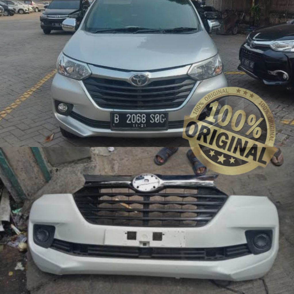 bumper bemper depan toyota avanza xenia 2016 2017 original copotan set depan original