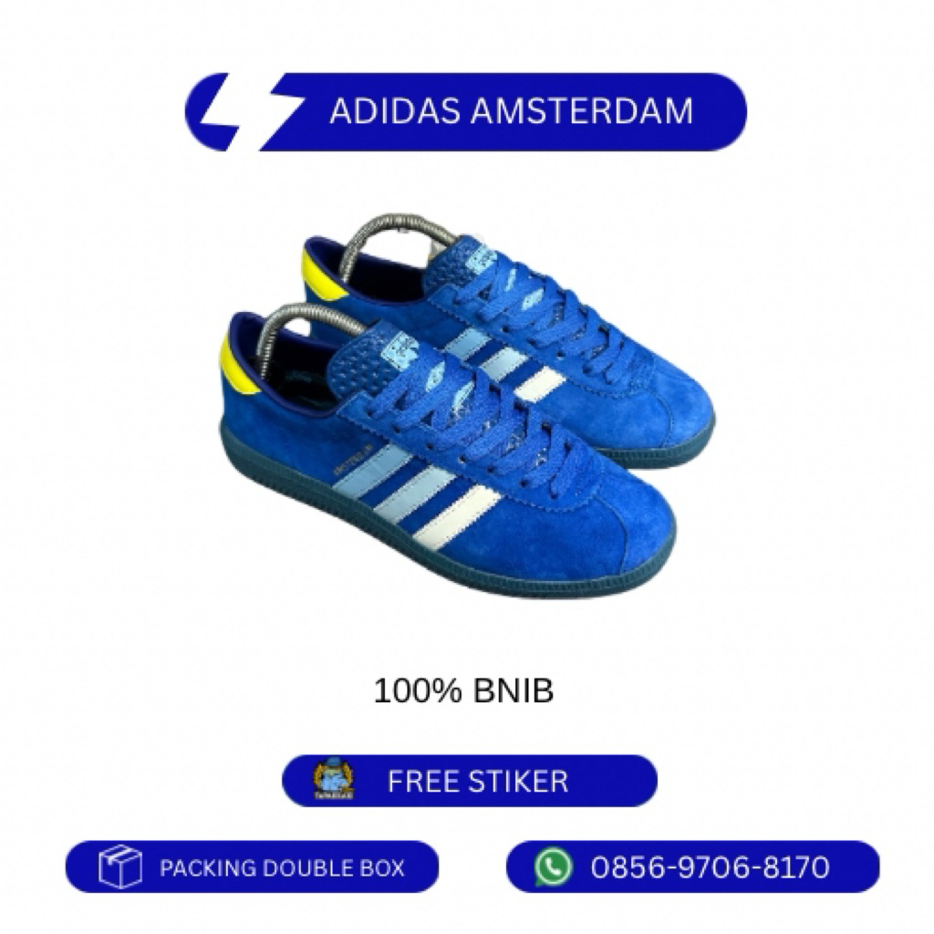 Produk Original Tapakkakistore ( Sepatu Adidas Amsterdam)