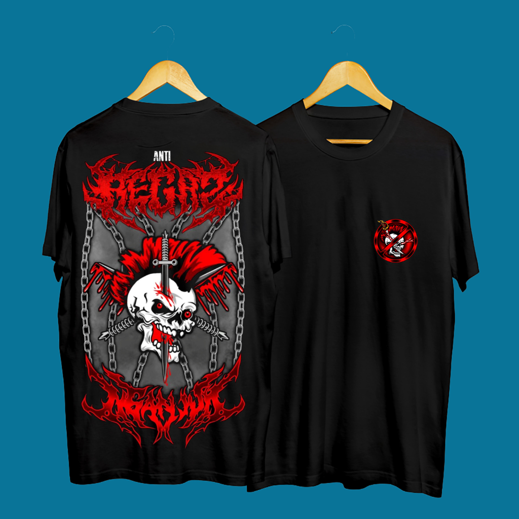 Kaos Tshirt Baju Distro Anti Regas Dulur Lanang Demper Nganjuks Premium Terbaru