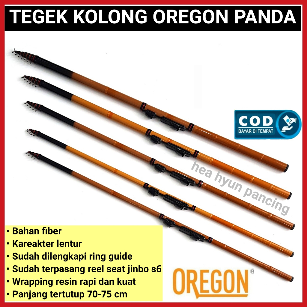JORAN TEGEK KOLONG OREGON PANDA RING 240 270 300 360 450 540 LENTUR KUAT SIAP PAKAI