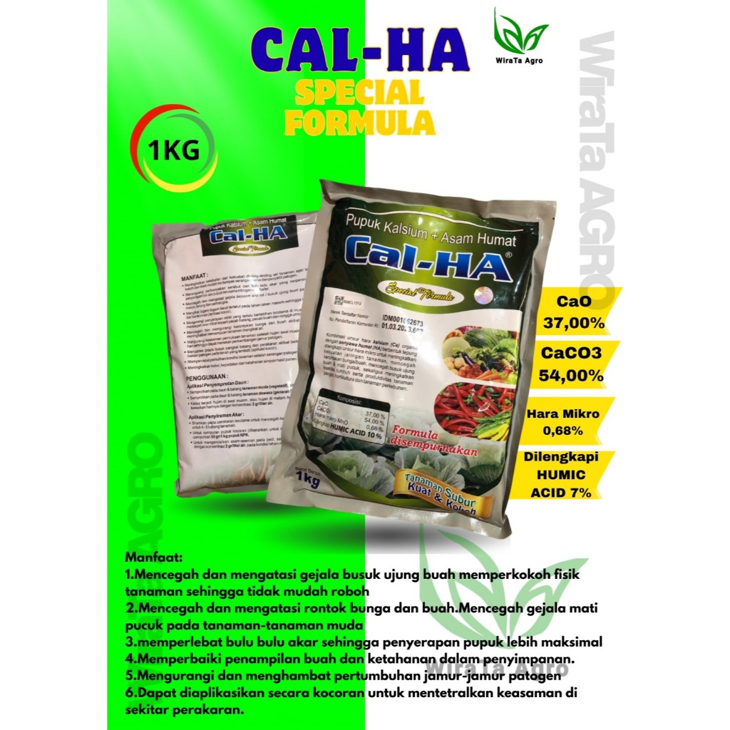 Pupuk Kalsium + Asam Humat Cal-HA