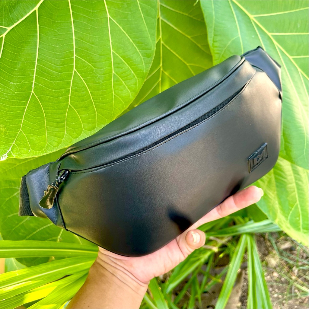 Tas Selempang Pria Kulit PU bahan Import Pria Kulit Model pendek Terbaru Kualitas Terbaik