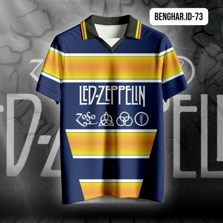 Jersey Band Led Zeppelin Full Print - BENGHAR.ID-73