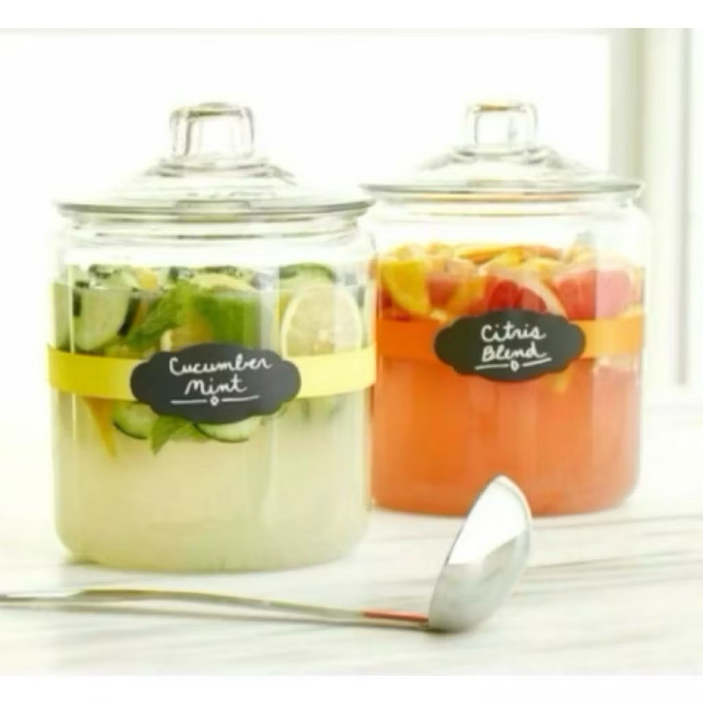 

Toples Asinan Manisan Kombucha 4Liter/ Toples Kaca JUMBO