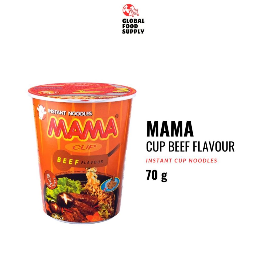 

[TERMURAH] MAMA Cup Beef Flavour 70 gr | MAMA Cup Rasa Daging Sapi Kuah | EXP 22/10/2025 | HALAL