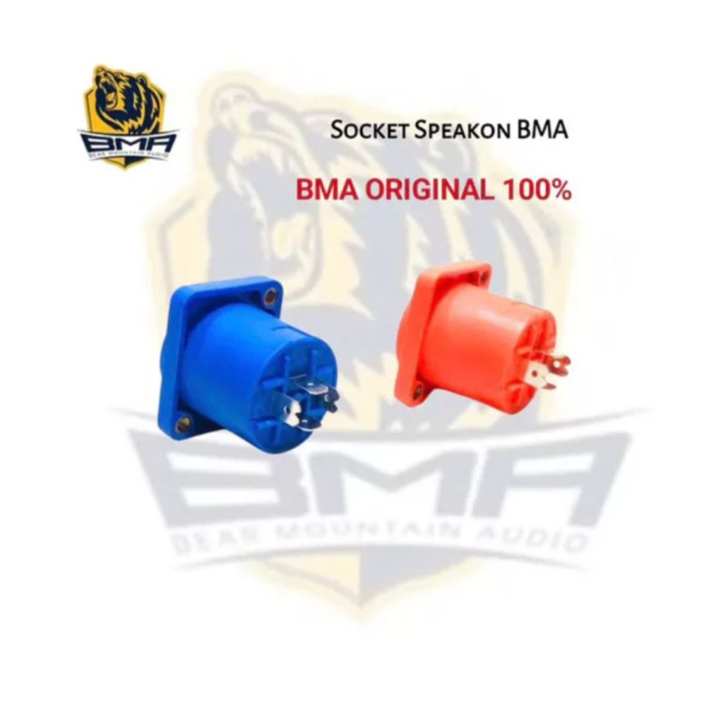 Socket Speakon BMA Soket Spikon Speaker Jack Kabel Conector