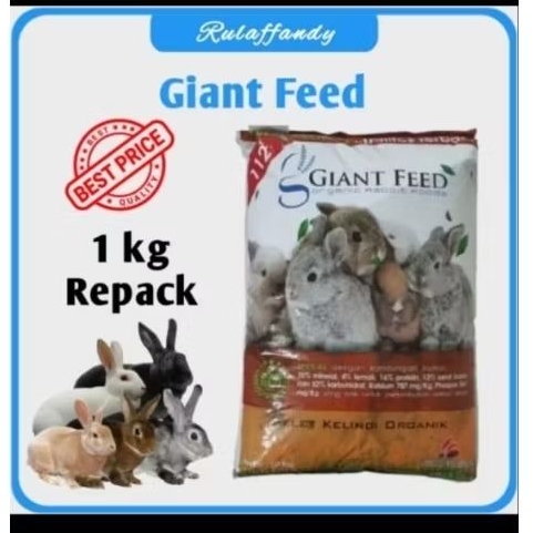 pelet kelinci Repack (prelov)pakan kelinci,obat lumpuh kelinci