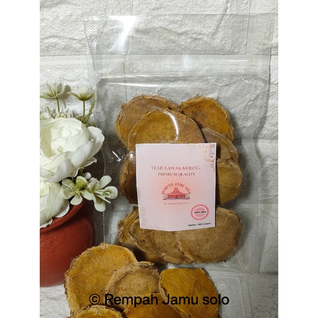 

TEMULAWAK KERING High Quality kemasan 100 Gram