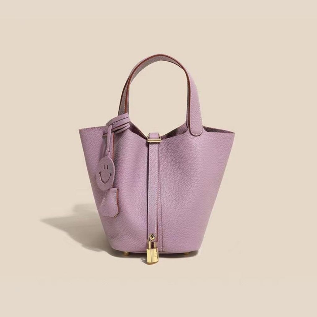 Pico Bag - Tas Wanita Picotin Kulit Asli - Tas Keranjang - Picotin Bucket