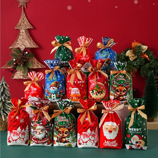 

Plastik Serut Kemasan Cokelat Permen Biskuit Cookies Motif Random Christmas / Plastik Cookie Packaging Motif Random Natal | SCH01 - SCH03