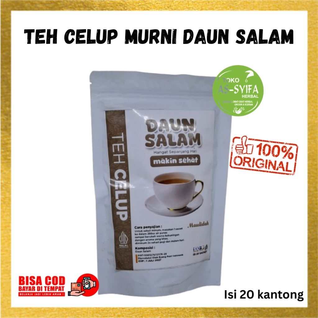 

Teh Daun Salam Maulida Original Alami