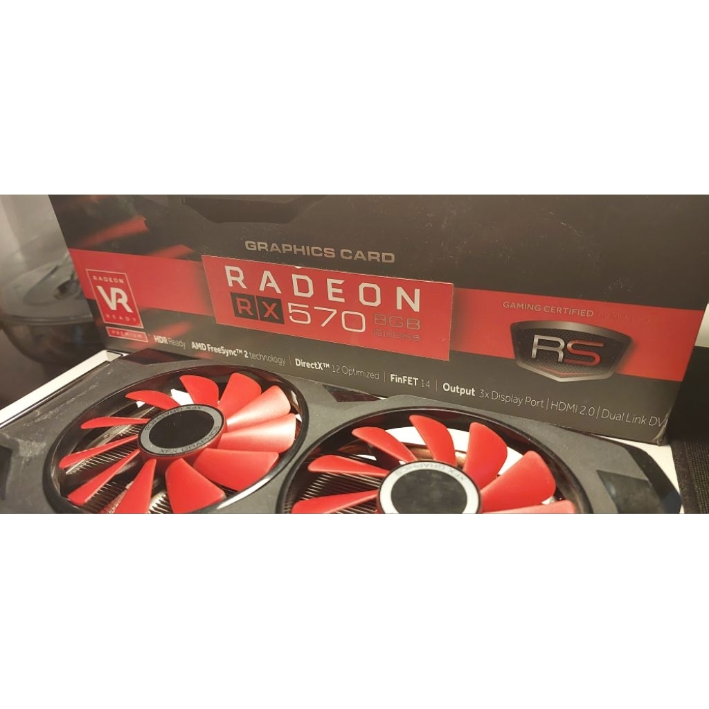 XFX Rx 570 8GB (RS Edition)(Rusak/tidak garansi)
