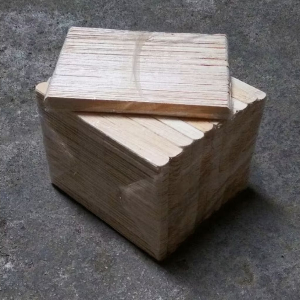 TONGKAT/STIK ES CREAM POLOS BAHAN TEBAL