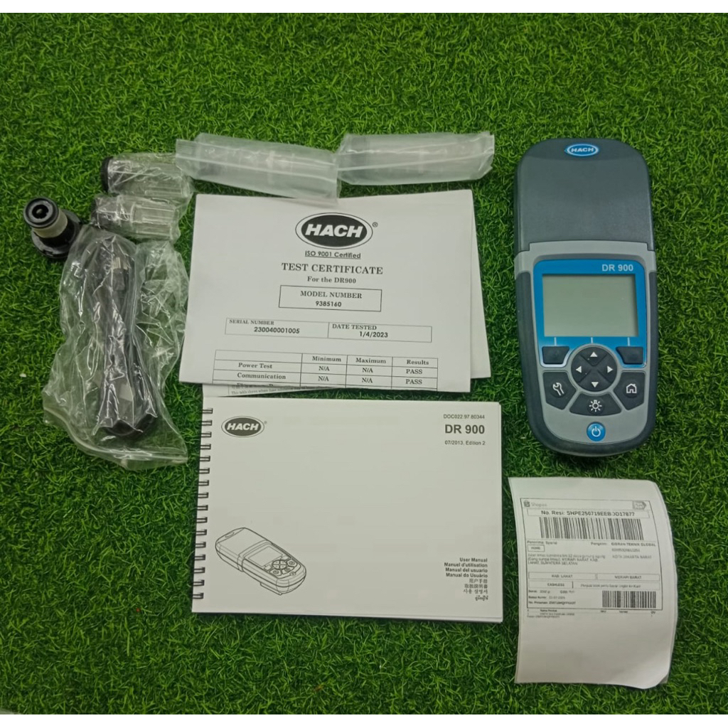 HACH DR 900 Multiparameter Portable Colorimeter C/N 9385100 DR900