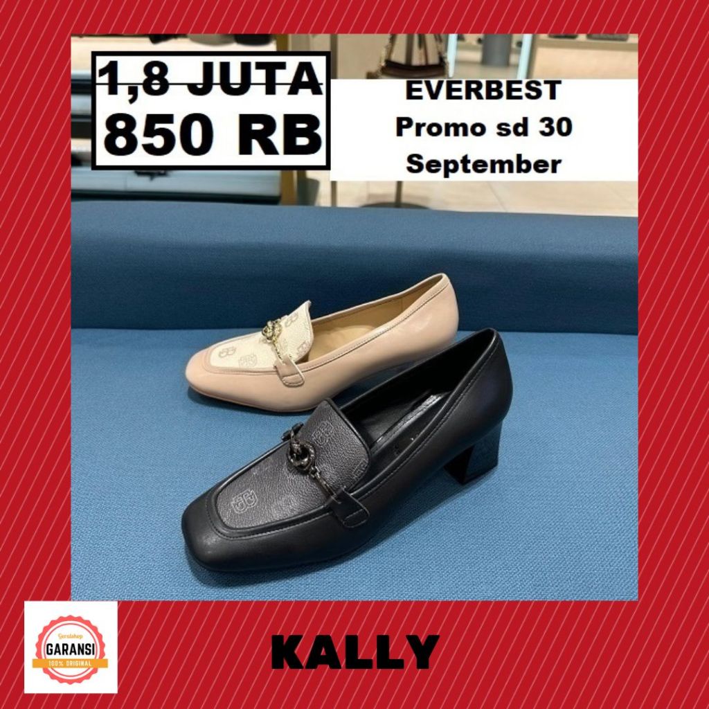 Sepatu heels kerja wanita perempuan EVERBEST SALE SERI KALLY 100% ORI