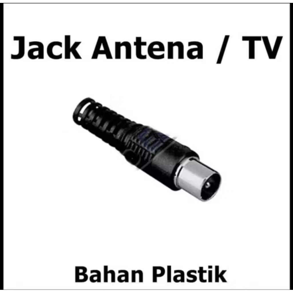 Jack TV antena jantan betina / jack TV L /jack TV T