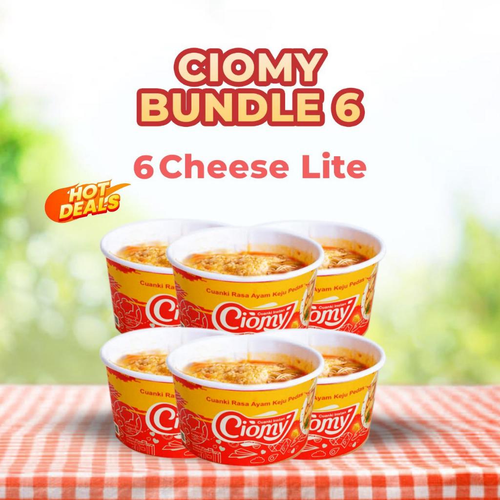 

CIOMY - Bundling 6 Cuanki Cheese Cup Lite