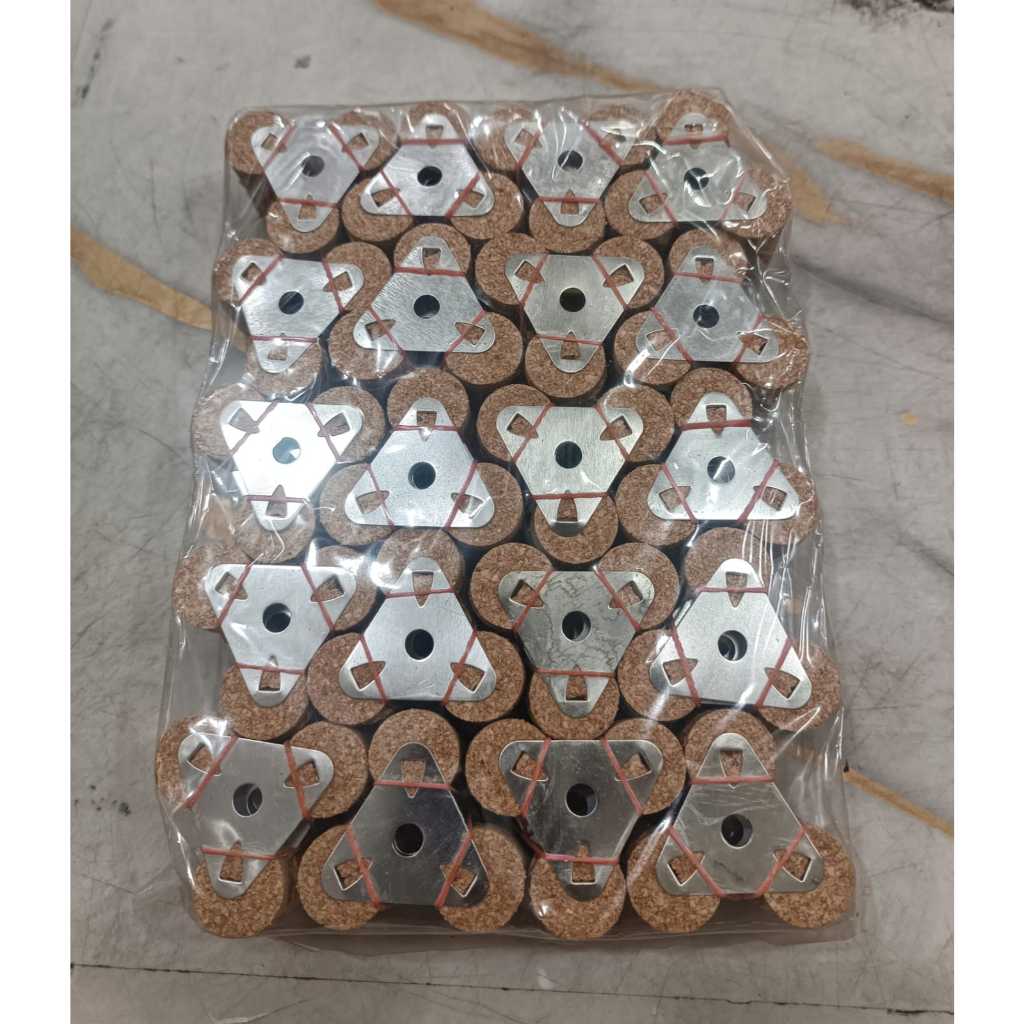 Pelampung sumbu lilin kayu (Tanpa sumbu)