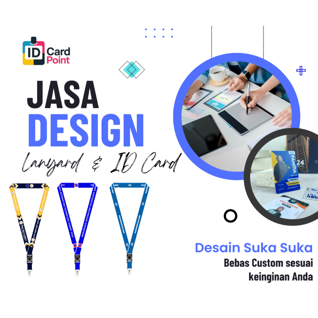 

Jasa Desain Lanyard + ID Card | Harga Terjangkau, Hasil Keren