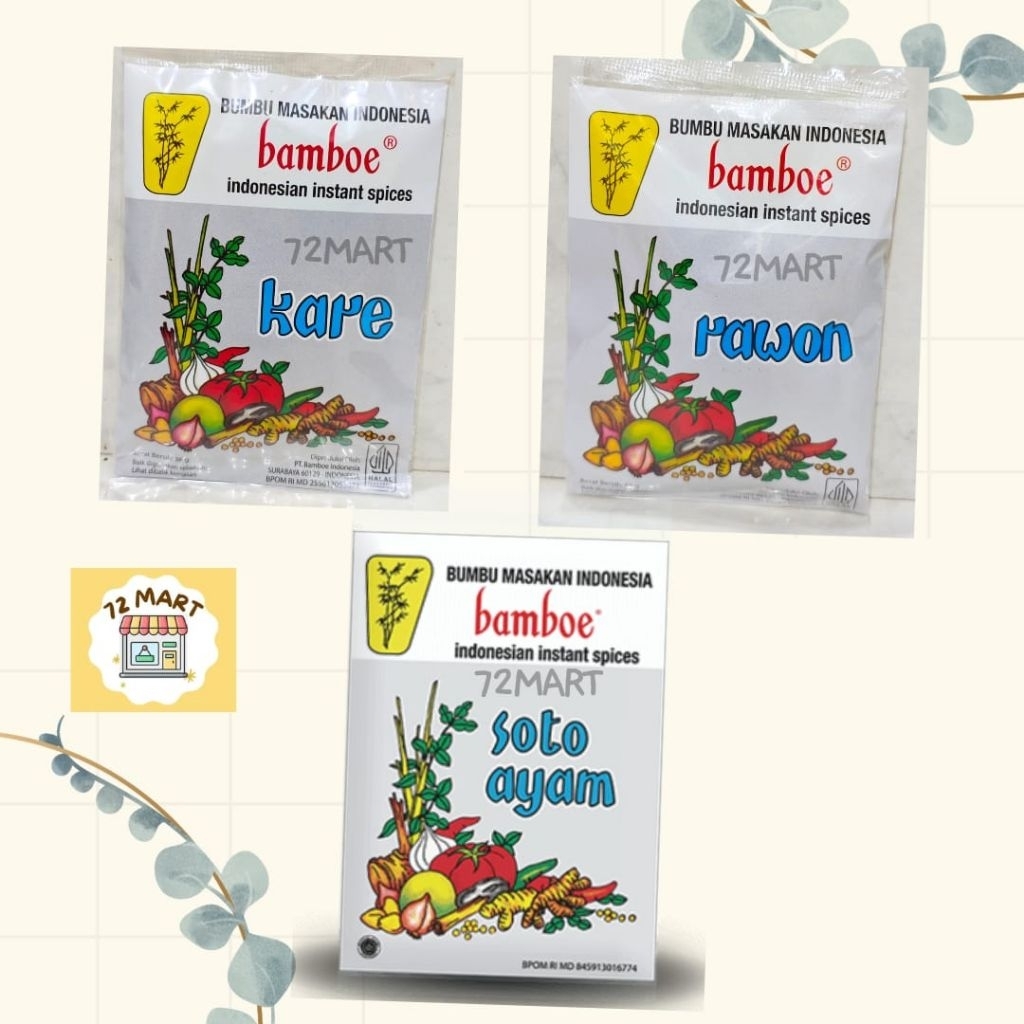 Bamboe Putih Bumbu Masak Instant