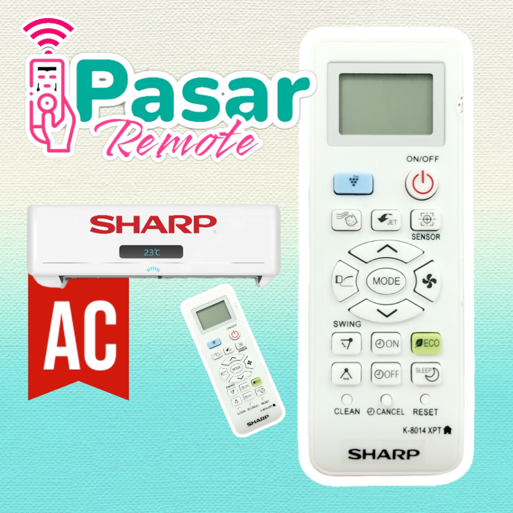 Remote AC SHARP ION Plasmacluster Standart / Inverter Multi