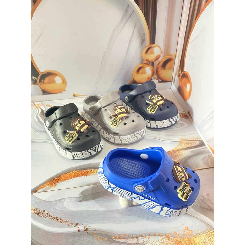 SEBO sandal Baim anak laki laki motif anomali tung tung sahur
