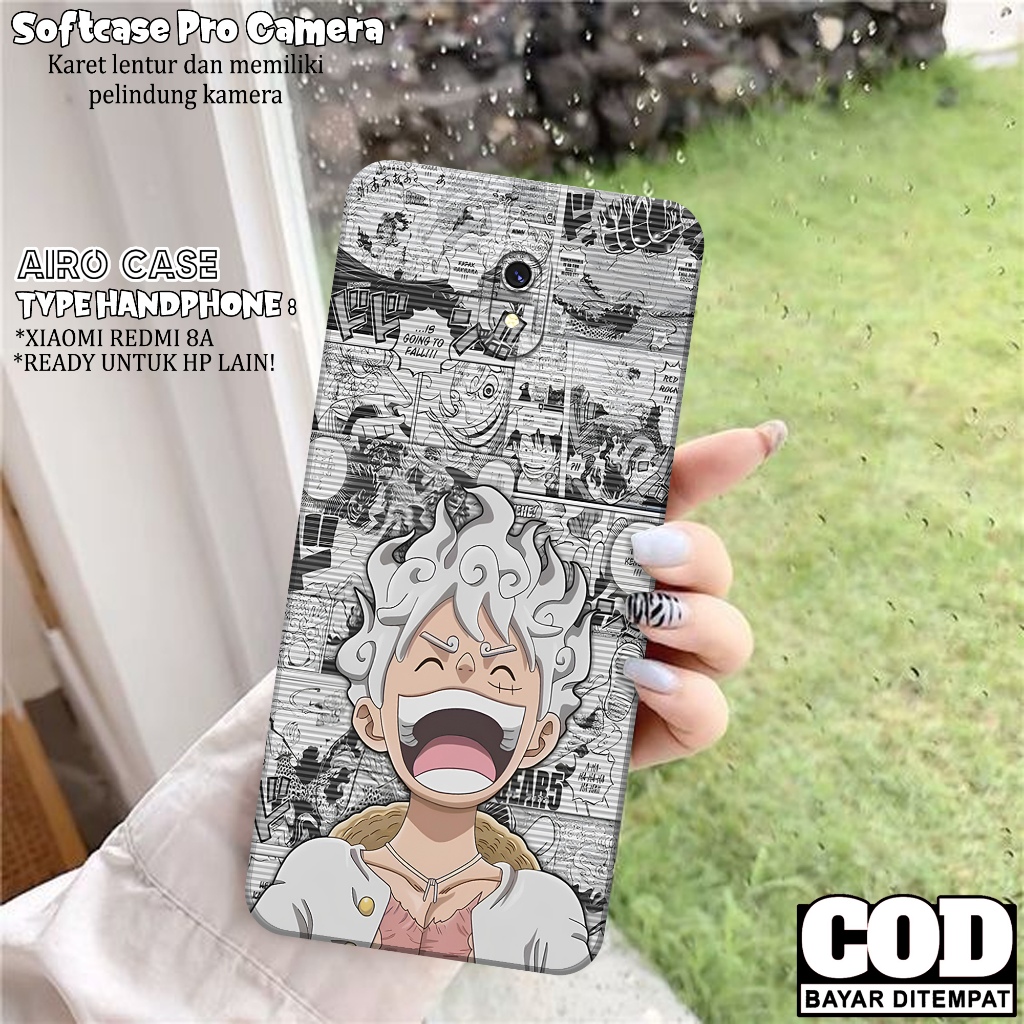 Case Xiaomi Redmi 8A - Softcase Xiaomi Redmi 8A - Fashion Case ANIME - Casing Xiaomi Redmi 8A - Soft