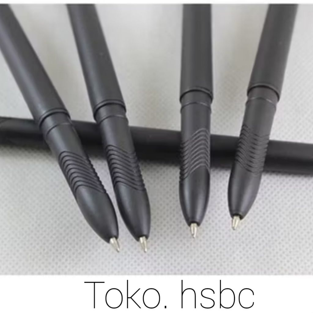 

Paket 20 pcs Pulpen Hitam 0.7mm Motif Polos Tinta Hitam Simple|Pena Alat Tulis Kantor Sekolah dll