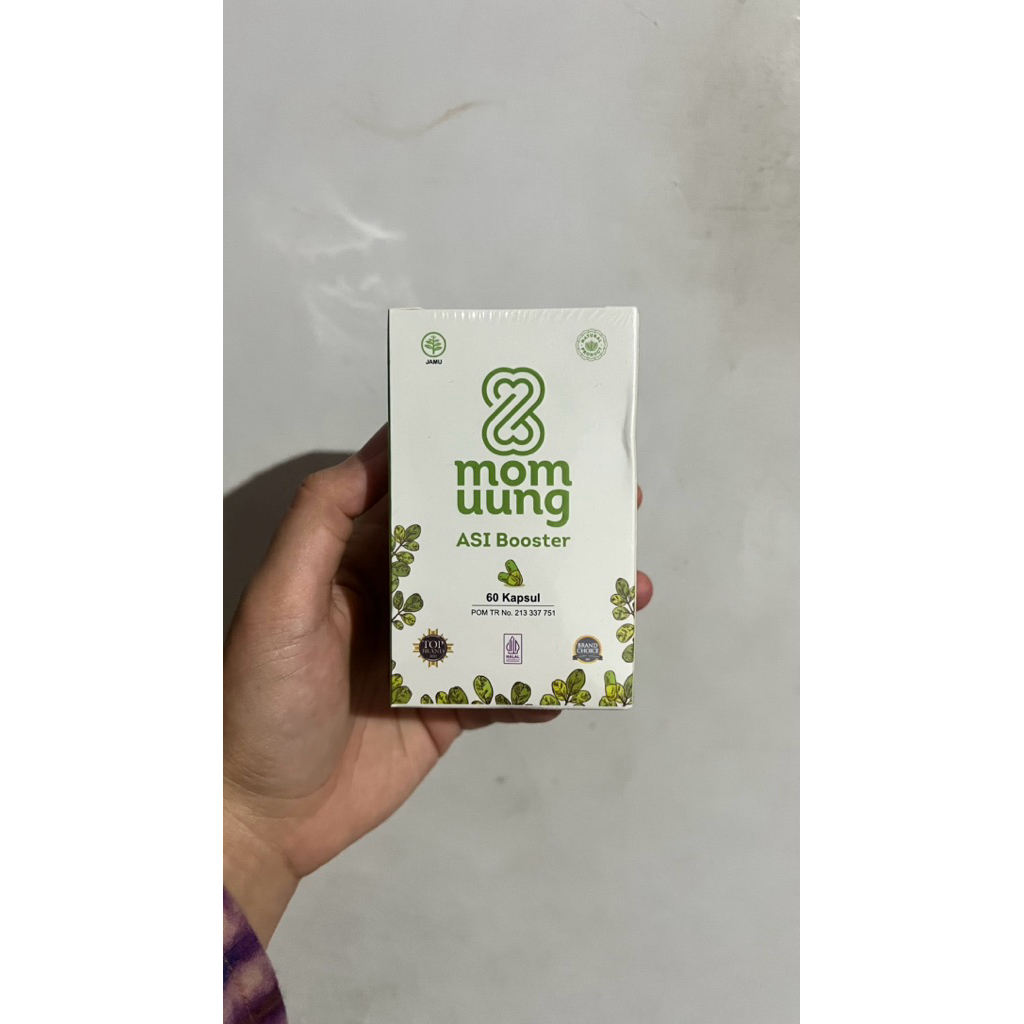 2 pcs Mom Uung Asi Booster 60 Kapsul | Pelancar ASI Vitamin Memperbanyak ASI