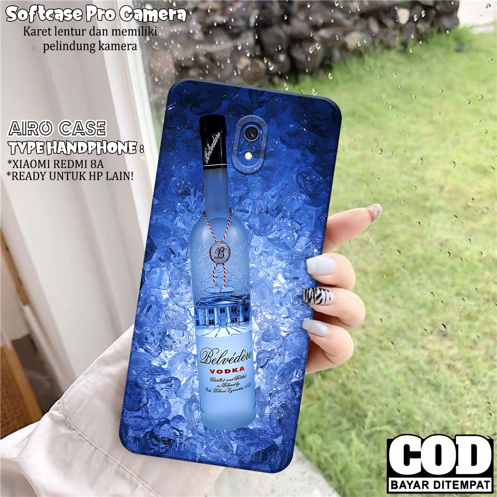 Case Xiaomi Redmi 8A - Softcase Xiaomi Redmi 8A - Fashion Case MINUMAN - Casing Xiaomi Redmi 8A - So