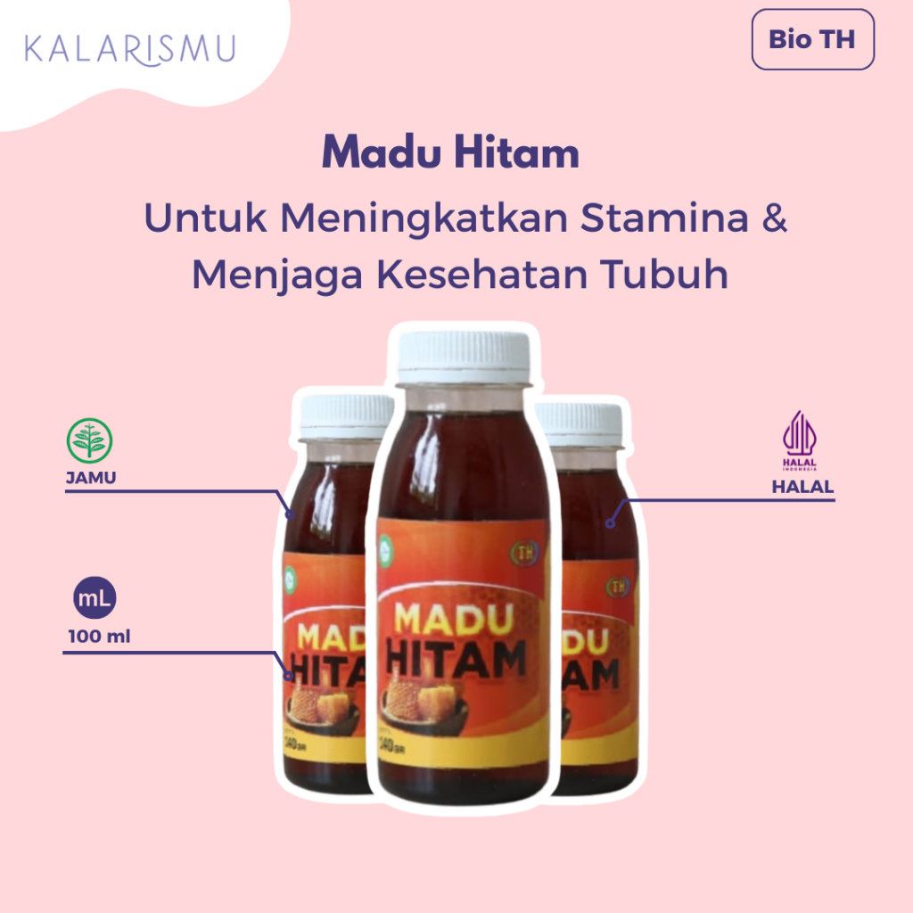 

Bioth Madu Hitam 140gr