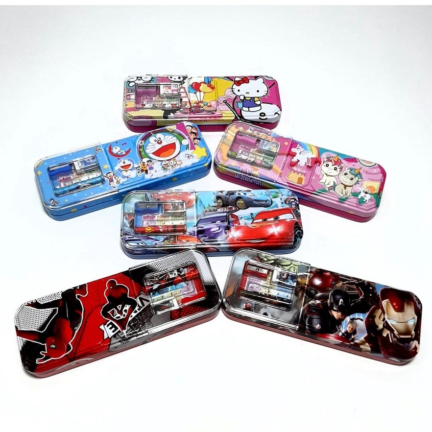 

Harga Grosir ( 1lusin /12 pcs ) Kotak Pensil Motif PC-SQ7100 Plus ISI