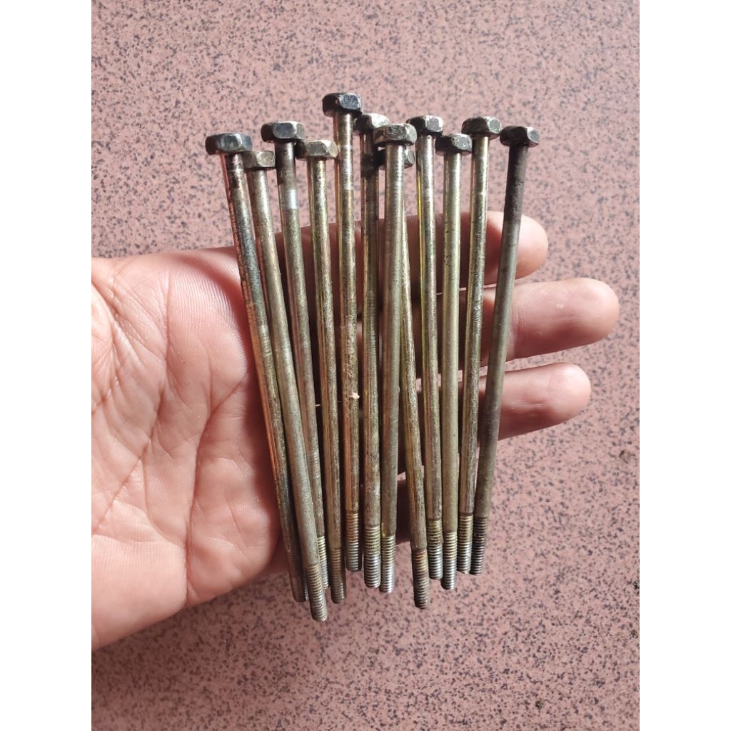 baut rumah dinamo mesin pompa air shimizu 116 bit