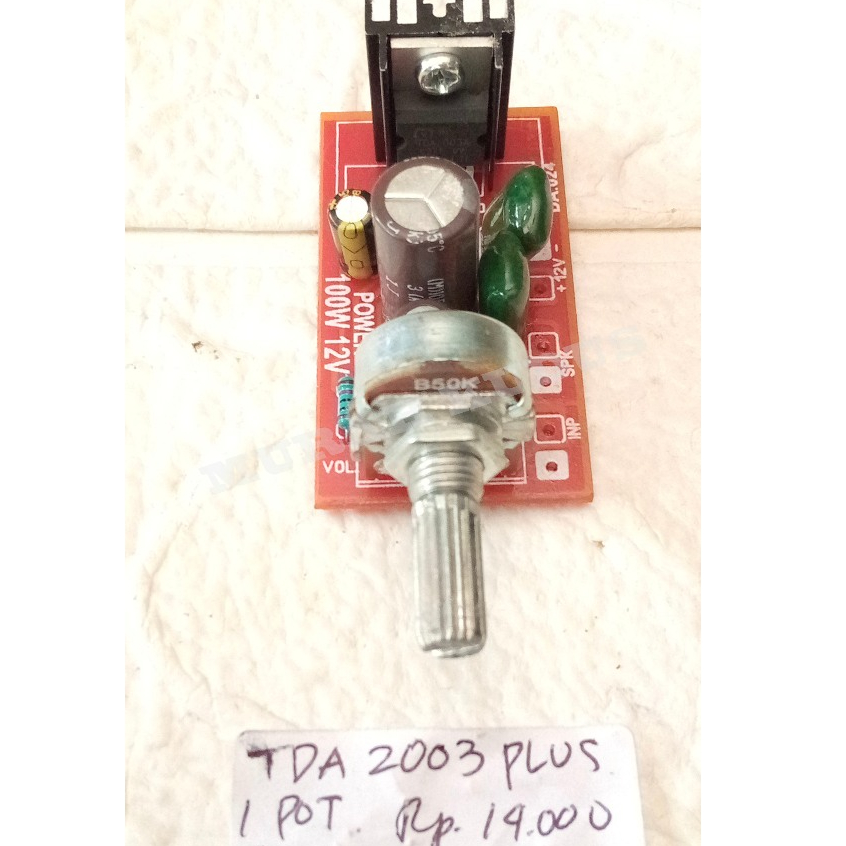 KIT MODUL AMPLIFIER TDA 2003 PLUS 1 POTENSIO