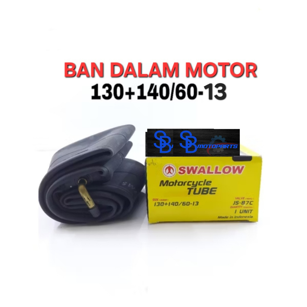 BAN DALAM MOTOR SWALLOW 130/60-13 140/60-13 RING 13 N-MAX N MAX ADV 160 PCX 160 KUALITAS TERJAMIN BE