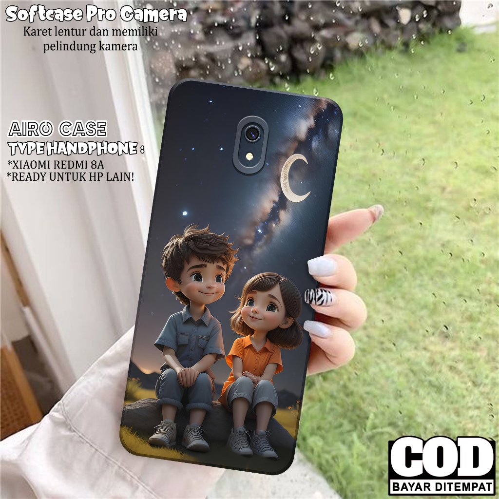 Case Xiaomi Redmi 8A - Softcase Xiaomi Redmi 8A - Fashion Case KARTUN - Casing Xiaomi Redmi 8A - Sof