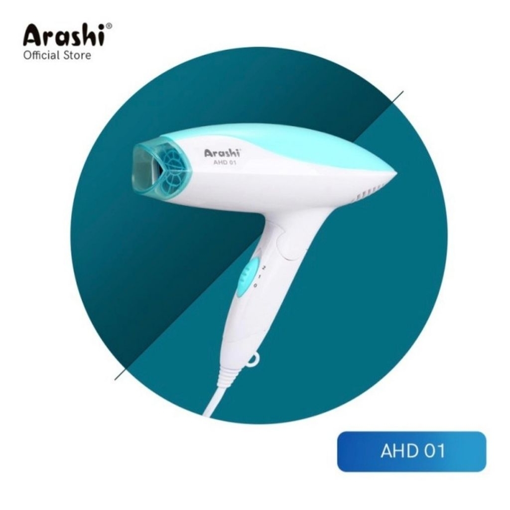 Arashi AHD-01 Hair Dryer pengering rambut profesional 200-400w