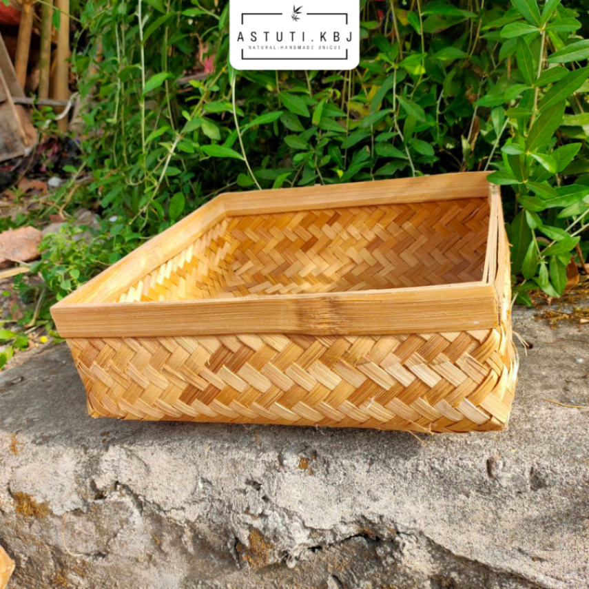 BESEK WENGKU BAMBU ANEKA UKURAN | bambu anyam | besek hampers | besek hantaran |seserahan |keranjang