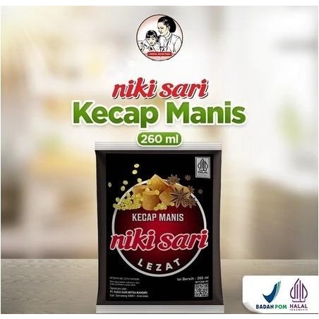 

KECAP NIKISARI MANIS PLASTIK 130 ML UKURAN LEbih KECIL / KECAP NIKISARI