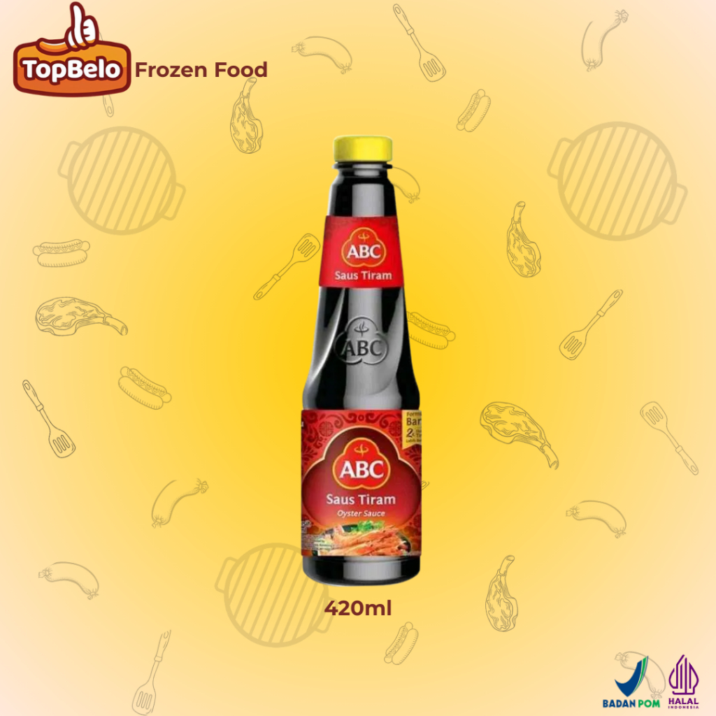 ABC Saus Tiram Botol Kaca 420ml - Top Belo Store
