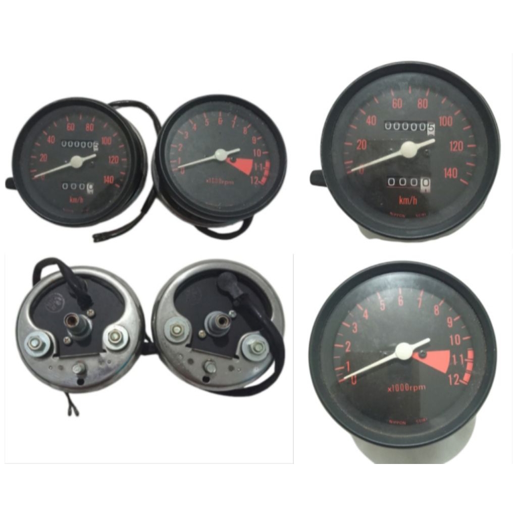 Speedo Meter Spido Meter & Rpm Honda GL100 GL125 Original Baru