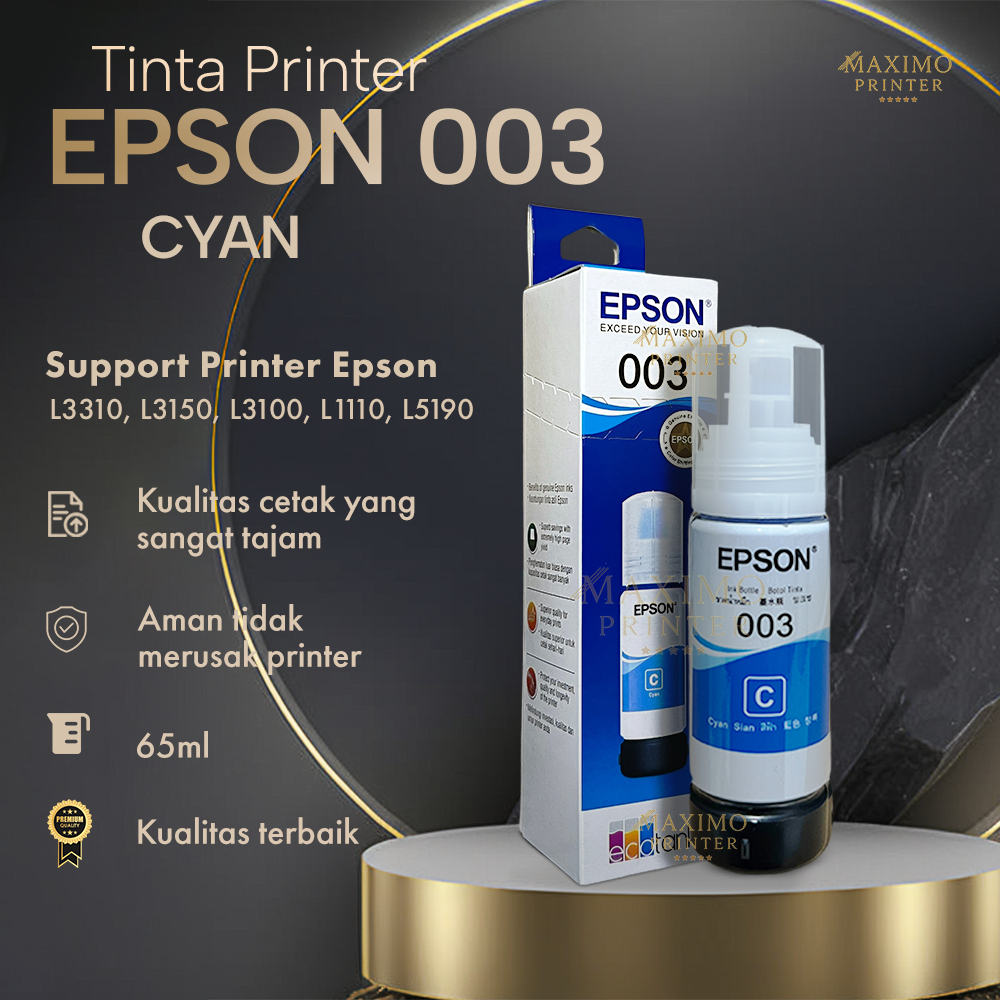 Tinta Original Epson 003 L3210 L3216 L3250 L3256