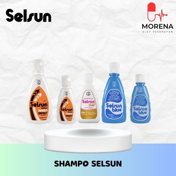 SELSUN - Shampo SELSUN GOLD, SELSUN BLUE & SELSUN YELLOW DOUBLE IMPACT