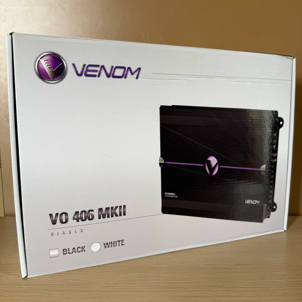 POWER VENOM DIABLO VO 406 MKII AMPLIFIER VENOM 4 CHANNEL VENOM DIABLO VO 406MKII ORIGINAL VENOM DIAB