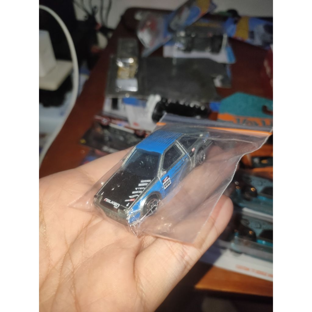 hot wheels toyota ae86 sprinter trueno silver falken ZAMAC RARE