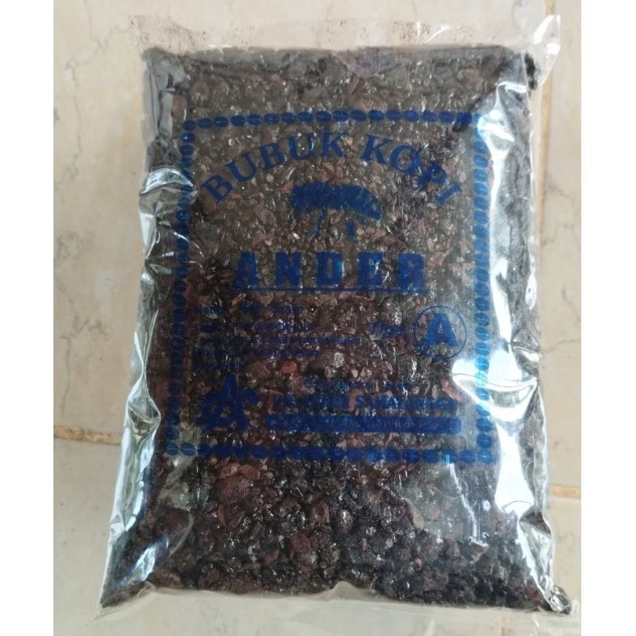

500 Gram Bubuk kopi kasar Ander Aceh Kualitas No 1