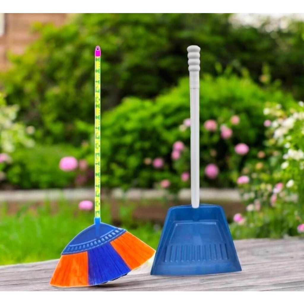 PAKET HEMAT SAPU IJUK DAN PENGKI SEROKAN SAMPAH / SAPU IJUK