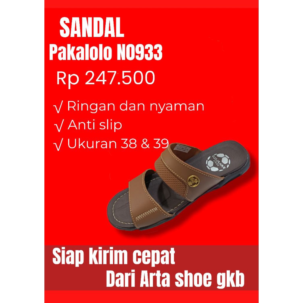 SANDAL PAKALOLO N0933 - SANDAL PRIA PAKALOLO